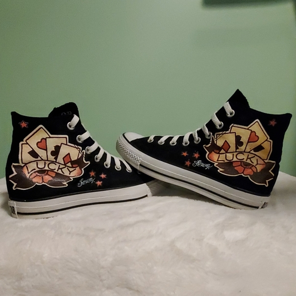 Converse Shoes - Rare Sailor Jerry Converse